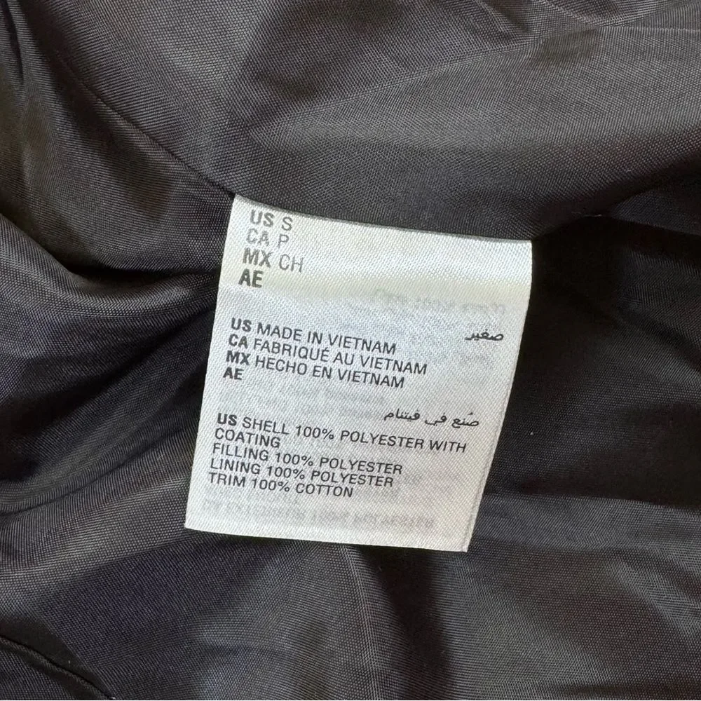 Black Quilted Jacket S - Picture 3 of 6